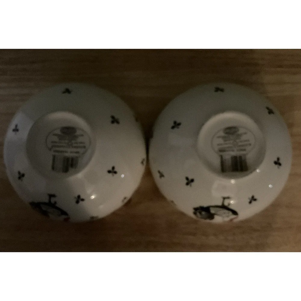 Set Of‎ 2 Rooster Bowl By Kitchen Creations 2008